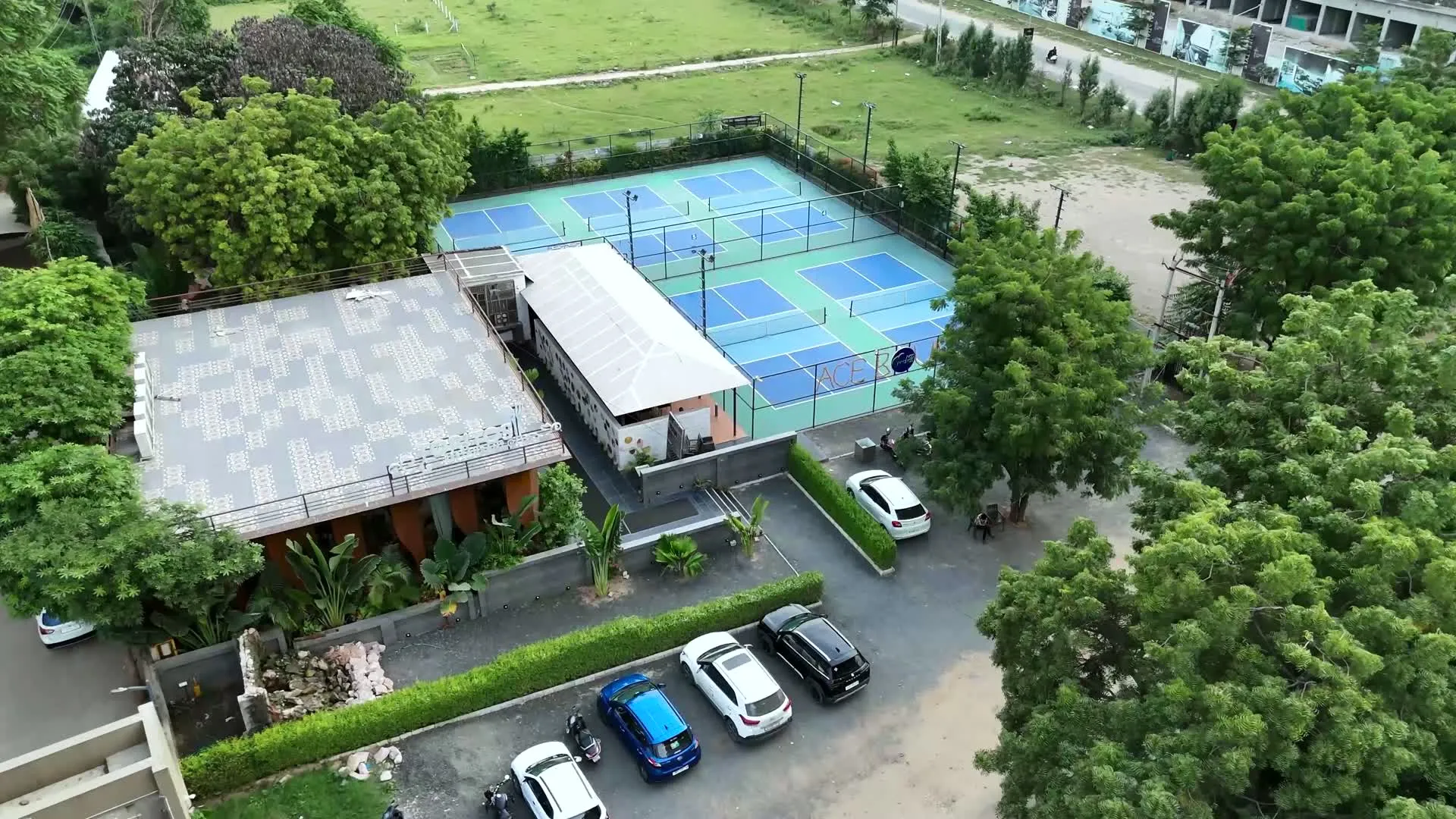 Ace Bounce Pickleball courts in Kudasan, Gandhinagar
